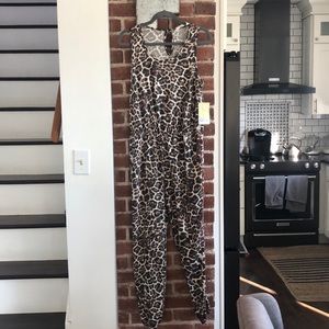 Cheetah jump suit